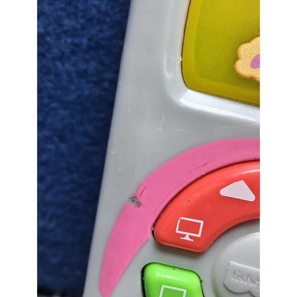 Fisher Price Laugh and Learn Sis Remote Gray Pink HVY76 Educational Toy
